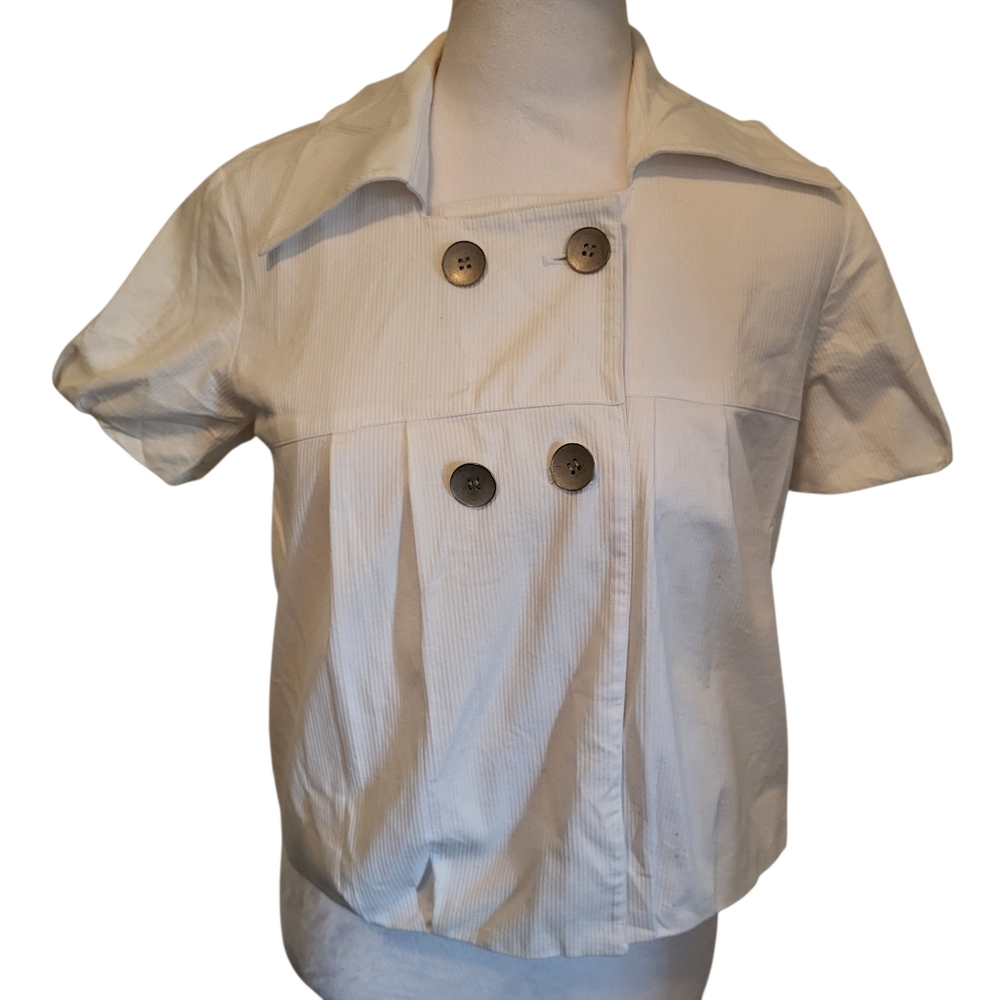 Kenneth Cole Reaction Top White sz 2